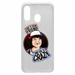 Чехол для Samsung A40 Дастин очень странные дела арт - PrintSalon