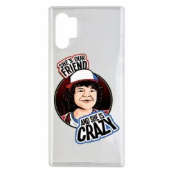 Чехол для Samsung Note 10 Plus Дастин очень странные дела арт - PrintSalon