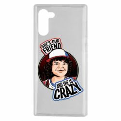 Чехол для Samsung Note 10 Дастин очень странные дела арт - PrintSalon