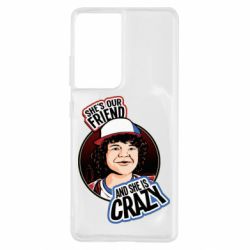 Чехол для Samsung S21 Ultra Дастин очень странные дела арт - PrintSalon