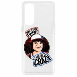 Чехол для Oppo Reno 4 Pro Дастин очень странные дела арт - PrintSalon