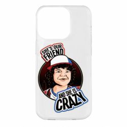 Чехол для iPhone 14 Pro Дастин очень странные дела арт - PrintSalon