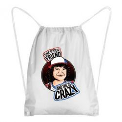 Рюкзак-мешок Дастин очень странные дела арт - PrintSalon