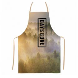 Фартук с 3D принтом Days gone and nature - PrintSalon