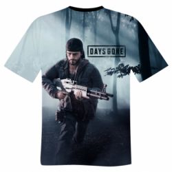 Мужская футболка 3D Days gone run - PrintSalon