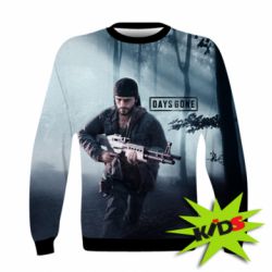 Детский 3D свитшот Days gone run - PrintSalon