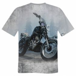 Мужская футболка 3D Dayz gone moto-PrintSalon Мужская футболка 3D Dayz gone moto