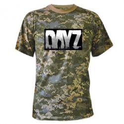 Камуфляжна футболка Dayz Logo