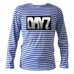 Тельняшка с длинным рукавом Dayz logo - PrintSalon