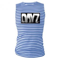 Майка-тельняшка Dayz logo - PrintSalon