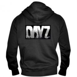 Мужское худи на молнии Dayz logo