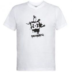 Мужская футболка  с V-образным вырезом DC Shoes