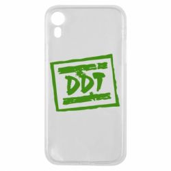 Чехол для iPhone XR DDT (ДДТ) - PrintSalon