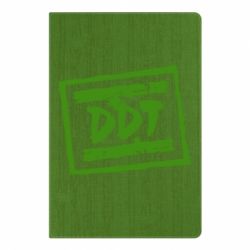 Блокнот с принто DDT (ДДТ) - PrintSalon