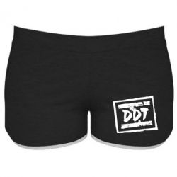 Женские шорты DDT (ДДТ) - PrintSalon