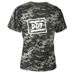 Камуфляжная футболка DDT (ДДТ) - PrintSalon