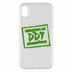 Чехол для iPhone X/Xs DDT (ДДТ) - PrintSalon