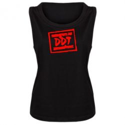 Женская майка DDT (ДДТ) - PrintSalon
