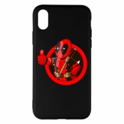 Чехол для iPhone X/Xs Deadpool Fallout Boy - PrintSalon
