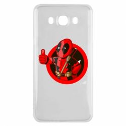 Чехол для Samsung J7 2016 Deadpool Fallout Boy - PrintSalon