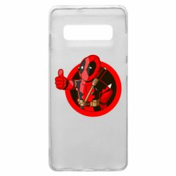Чехол для Samsung S10+ Deadpool Fallout Boy - PrintSalon
