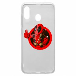 Чехол для Samsung A20 Deadpool Fallout Boy - PrintSalon