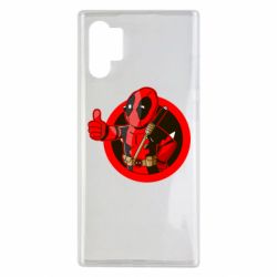 Чехол для Samsung Note 10 Plus Deadpool Fallout Boy - PrintSalon