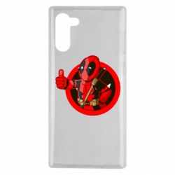 Чехол для Samsung Note 10 Deadpool Fallout Boy - PrintSalon
