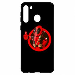 Чехол для Samsung A21 Deadpool Fallout Boy - PrintSalon