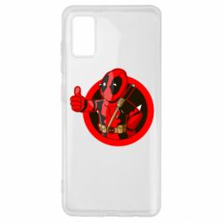 Чехол для Samsung A41 Deadpool Fallout Boy-PrintSalon Чехол для Samsung A41 Deadpool Fallout Boy