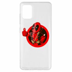 Чехол для Samsung A51 Deadpool Fallout Boy - PrintSalon