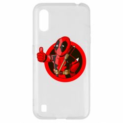 Чехол для Samsung A01/M01 Deadpool Fallout Boy - PrintSalon