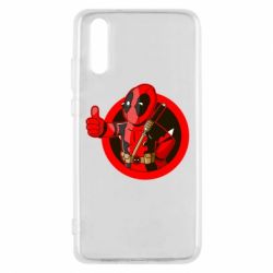 Чехол для Huawei P20 Deadpool Fallout Boy - PrintSalon
