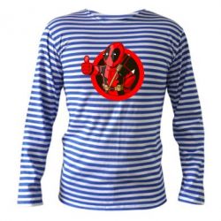 Тельняшка с длинным рукавом Deadpool Fallout Boy - PrintSalon