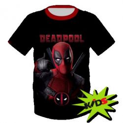 Детская 3D футболка Deadpool is cool - PrintSalon