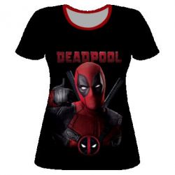 Женская футболка 3D Deadpool is cool - PrintSalon