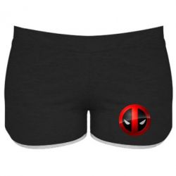 Жіночі шорти Deadpool Logo - PrintSalon
