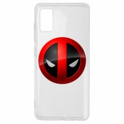 Чехол для Samsung A41 Deadpool Logo-PrintSalon Чехол для Samsung A41 Deadpool Logo