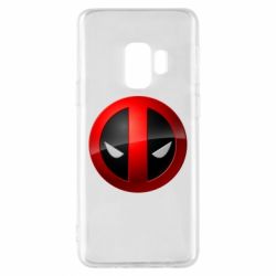 Чехол для Samsung S9 Deadpool Logo-PrintSalon Чехол для Samsung S9 Deadpool Logo