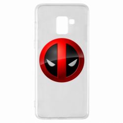 Чохол для Samsung A8+ 2018 Deadpool Logo - PrintSalon