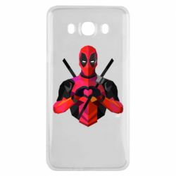 Чохол для Samsung J7 2016 Deadpool Love - PrintSalon