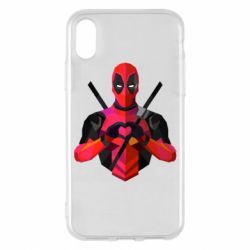Чохол для iPhone X/Xs Deadpool Love - PrintSalon