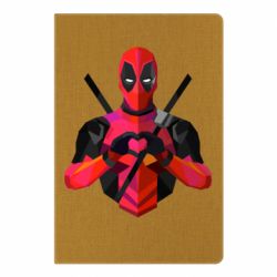 Блокнот з принтом Deadpool Love - PrintSalon