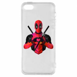 Чохол для iphone 5/5S/SE Deadpool Love - PrintSalon