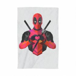 Рушник з принтом Deadpool Love - PrintSalon