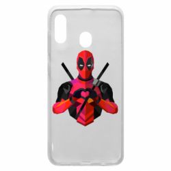 Чохол для Samsung A30 Deadpool Love - PrintSalon