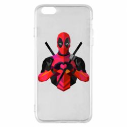 Чохол для iPhone 6 Plus/6S Plus Deadpool Love - PrintSalon