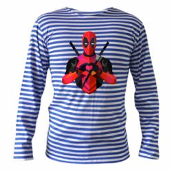 Тільник з довгим рукавом Deadpool Love - PrintSalon