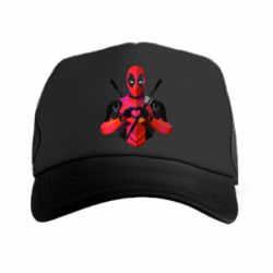 Кепка-тракер Deadpool Love - PrintSalon
