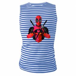 Майка-тільняшка Deadpool Love - PrintSalon